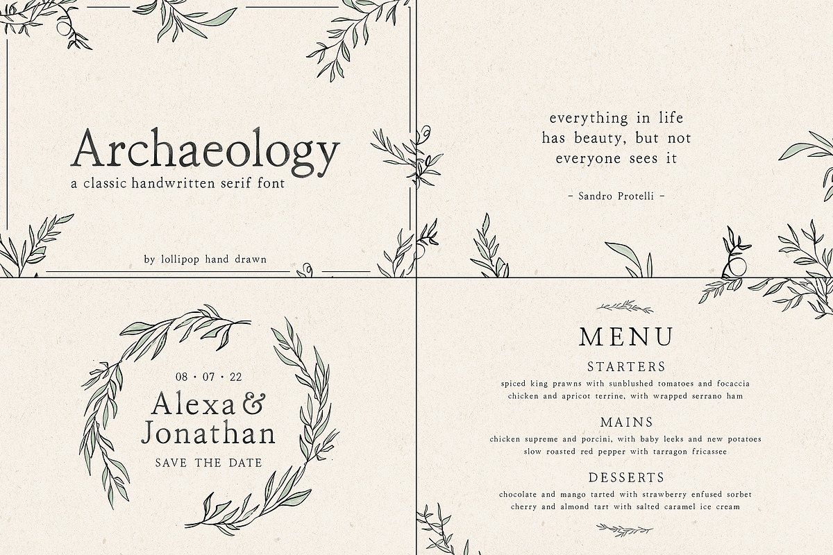 The 2022 Font Bundle - 32 Fonts, a Font by Lollipop Hand Drawn (Photo 4 of 35)