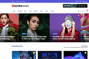 Ultranews - Magazine HTML Template, a HTML Template by AliThemes (Thumbnail 4 of 4)