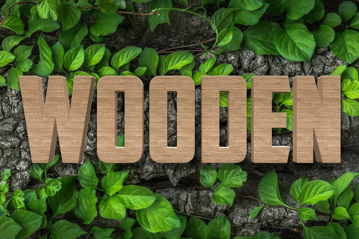 10 3D Realistic Texture Text Effect, a Layer Style Add-On by Anomali Creatype (Photo 1 of 10)