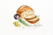 Vintage Pastel Thyme themed Clipart, a Food Illustration by New-School-Wave (Thumbnail 3 of 5)