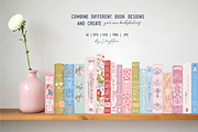 Book Lovers Clipart. Girls and Books, an Object Illustration by VerAna (Thumbnail 22 of 24)