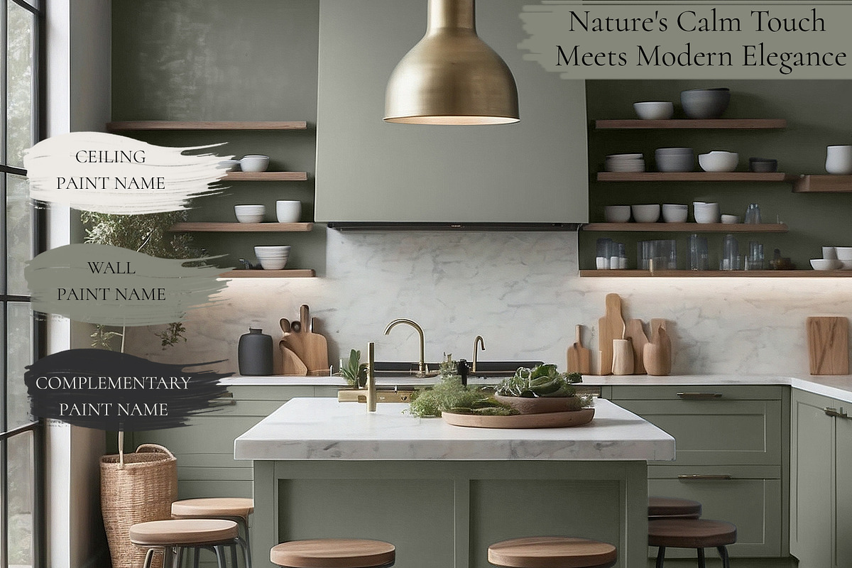 SW Modern Farmhouse Paint Palette, a Presentation Template by CONCEPT COLORS (Photo 5 of 8)