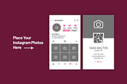 Instagram IG Business Card, a Business Card Template by Saman Osama (Thumbnail 3 of 7)