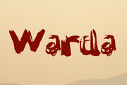 Warda Font, a Font by Mila Visuals (Thumbnail 1 of 2)