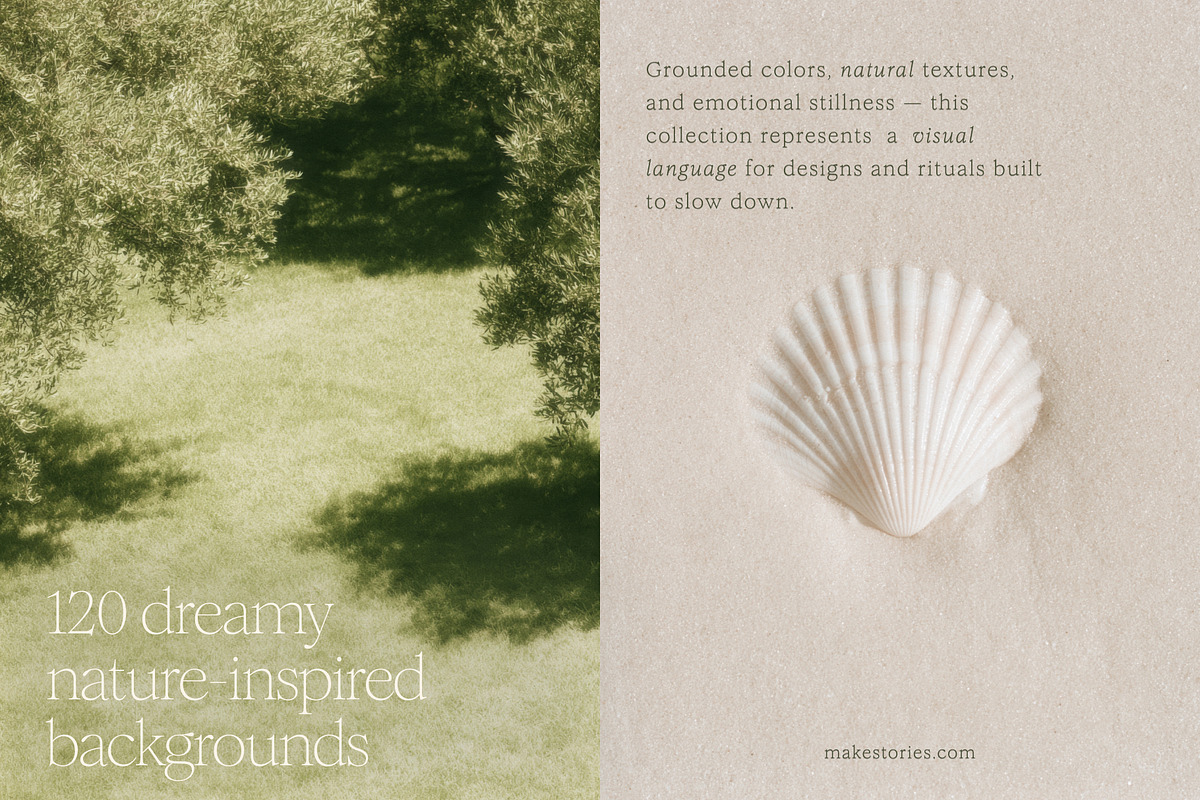 120 Calm Nature Texture Backgrounds, a Background Graphic by Make Stories Studio (Photo 3 of 13)