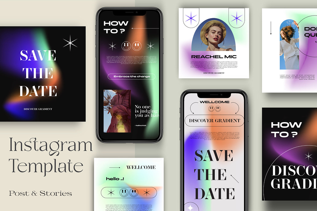 Discover Gradient Social Media, a Social Media Template by Dirtytemp Studio (Photo 3 of 7)