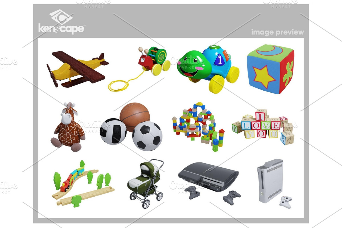 40 Assorted Toys Photo Overlays, an Arts & Entertainment Photo by KenScape (Photo 4 of 6)