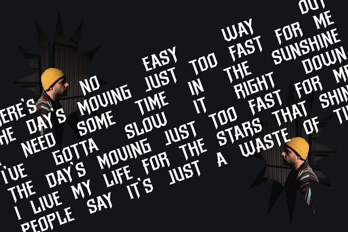 Beatles Stylish Display Font, a Sans Serif Font by Storytype Studio (Photo 2 of 15)