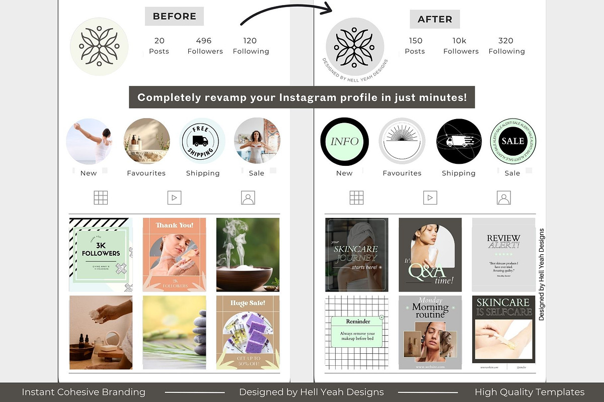 Wellness Lifestyle Brand Starter Kit, a Branding & Logo Template by Hell Yeah Designs (Photo 19 of 20)