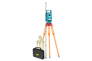 Land surveying tools, an Object Illustration by Yayasya