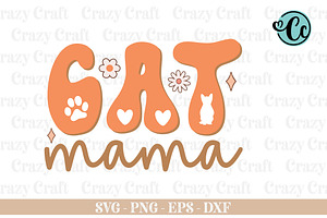 Cat Retro Bundle, Cat Svg Bundle