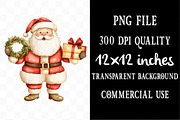 Vintage Santa Claus Clipart, an Illustration by Designking (Thumbnail 4 of 4)
