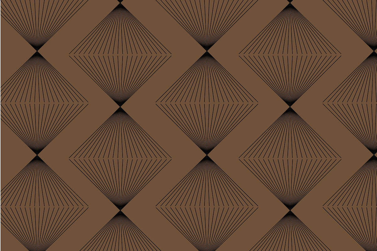 Brown rhombus strict style pattern, a Background Graphic by OS