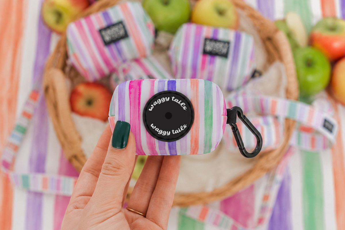 Six Colourful Stripe Pattern, a Pattern Graphic by Waterystrokes (Photo 2 of 7)
