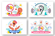 10 World Deaf Day Illustration, a Person Illustration by denayunebgt (Thumbnail 3 of 4)
