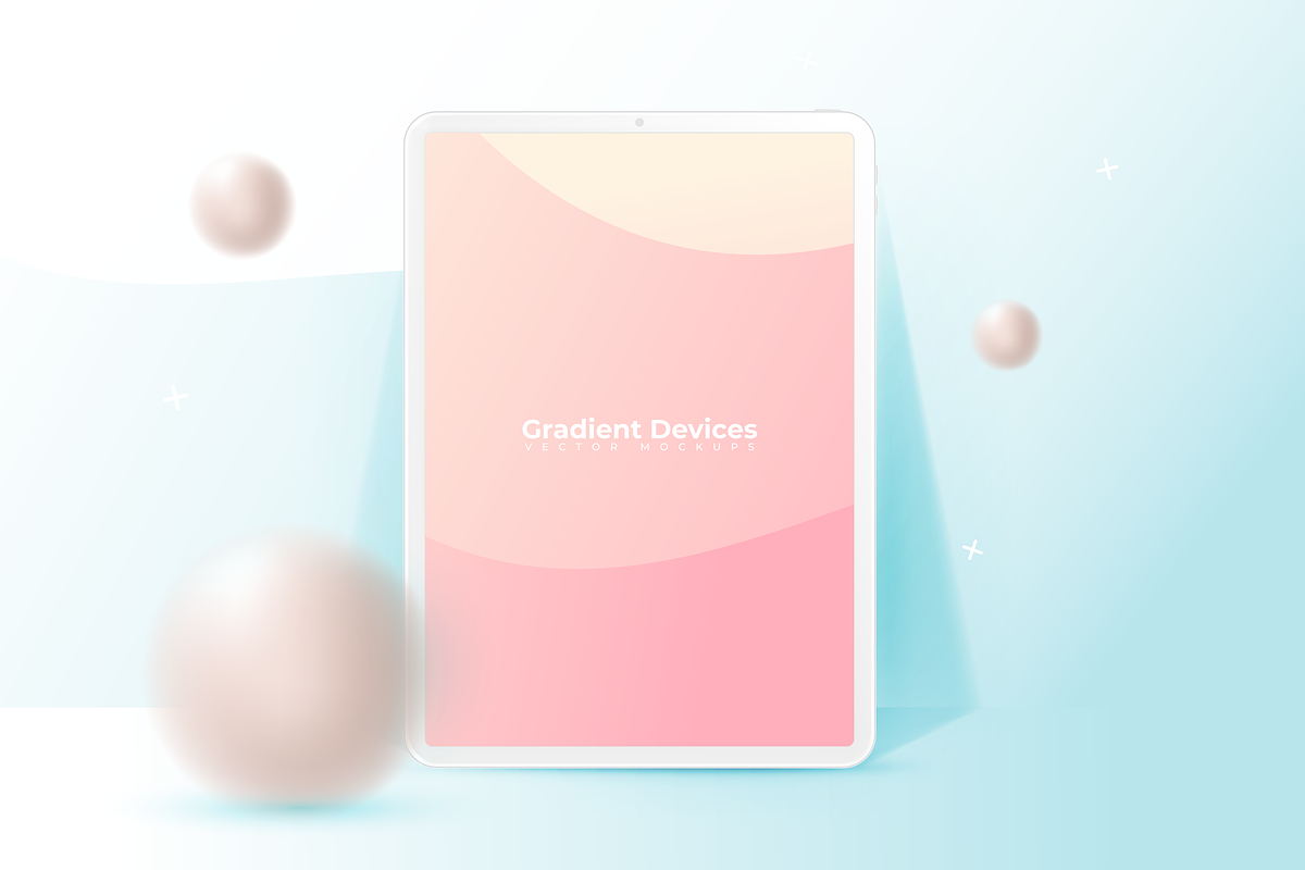 Realistic & Colorful Vector Devices, an iPhone Mockup by AndrewPixel (Photo 5 of 7)