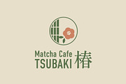 Modern Matcha Cafe Logo & Shop Card, a Branding & Logo Template by Keiko Design (Thumbnail 5 of 6)
