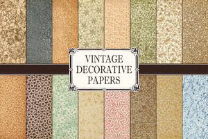 Vintage Decorative Papers