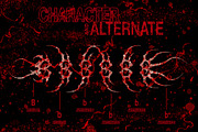 Guardian Centipede-Black Metal Font, a Blackletter Font by Madhaline Studio (Thumbnail 12 of 13)