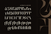 Erazer – Luxury High Contrast Serif, a Serif Font by Sensatype (Thumbnail 11 of 12)