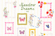 Meadow Dreams. Watercolor art, an Object Graphic by ma_i_vi (Thumbnail 5 of 9)