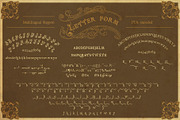 Renaissance Garden - Layered font, a Serif Font by Burntilldead (Thumbnail 4 of 7)