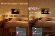 Sunlight Bedroom Art Frame Mockup, a Household Mockup by LAMIA DESIGN (Thumbnail 10 of 18)