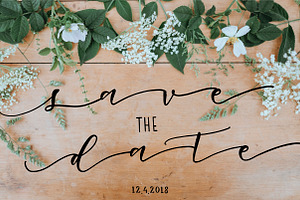 Oh Lovely Day Font Trio Logos