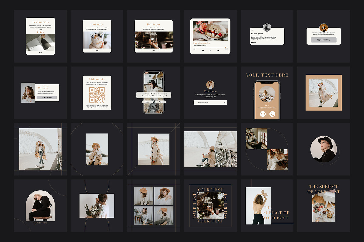 528 Coach Templates for Canva, a Social Media Template by Xenié Creative (Photo 7 of 11)