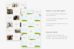 Canva Instagram Feed Template - Kate