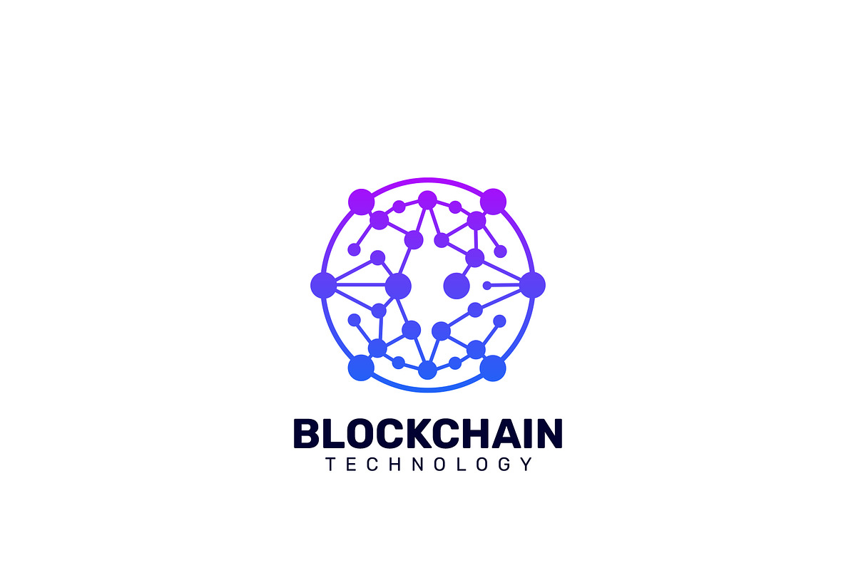 Modern Blockchain Technology Logo, a Branding & Logo Template by HueNestify (Photo 1 of 3)
