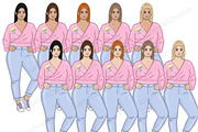 Spring Clipart, a Seasonal Illustration by GlamArtZhanna (Thumbnail 5 of 5)