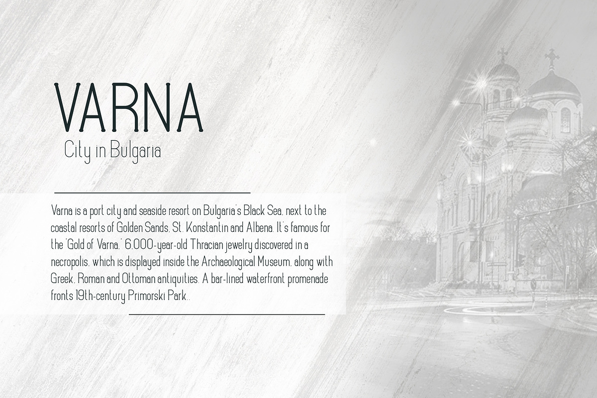 Varna - Slab Serif font family -70% preview 3
