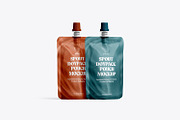 Spout Pouch Packaging Brand Mockup, a Packaging Mockup by Ram Studio (Thumbnail 5 of 14)