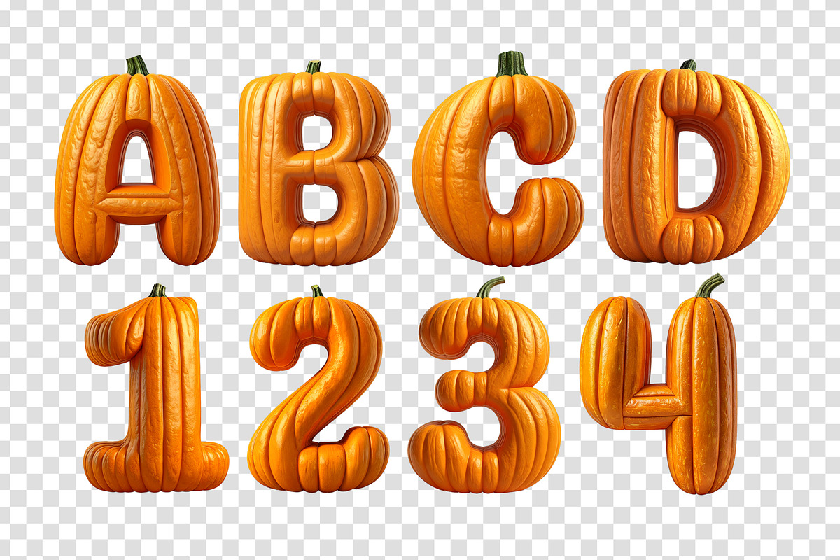 Pumpkin, a Symbol Font by Loudoun Design Co. (Photo 3 of 6)