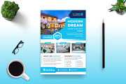 Real Estate Flyer Template Design, a Flyer Template by Mk_Studio (Thumbnail 2 of 3)