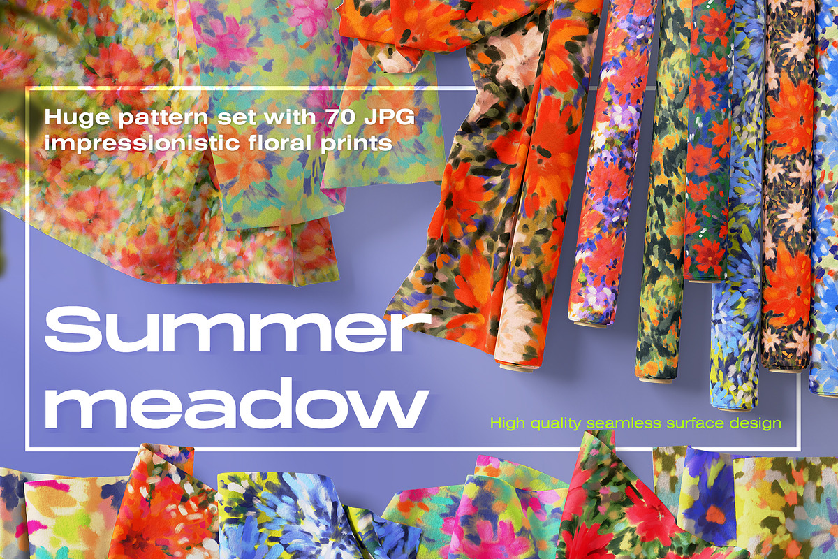 Summer meadow patterns, a Pattern Graphic by ANAKOTO (Photo 1 of 13)
