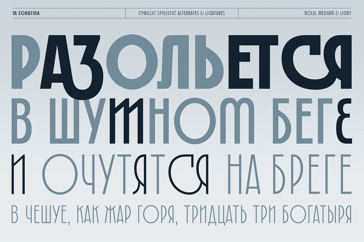 TA Sonatina, a Sans Serif Font by TAFT Foundry (Photo 11 of 15)