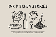 Ink Kitchen Stories: Food Collection, a Food Illustration by Veyla (Thumbnail 1 of 12)