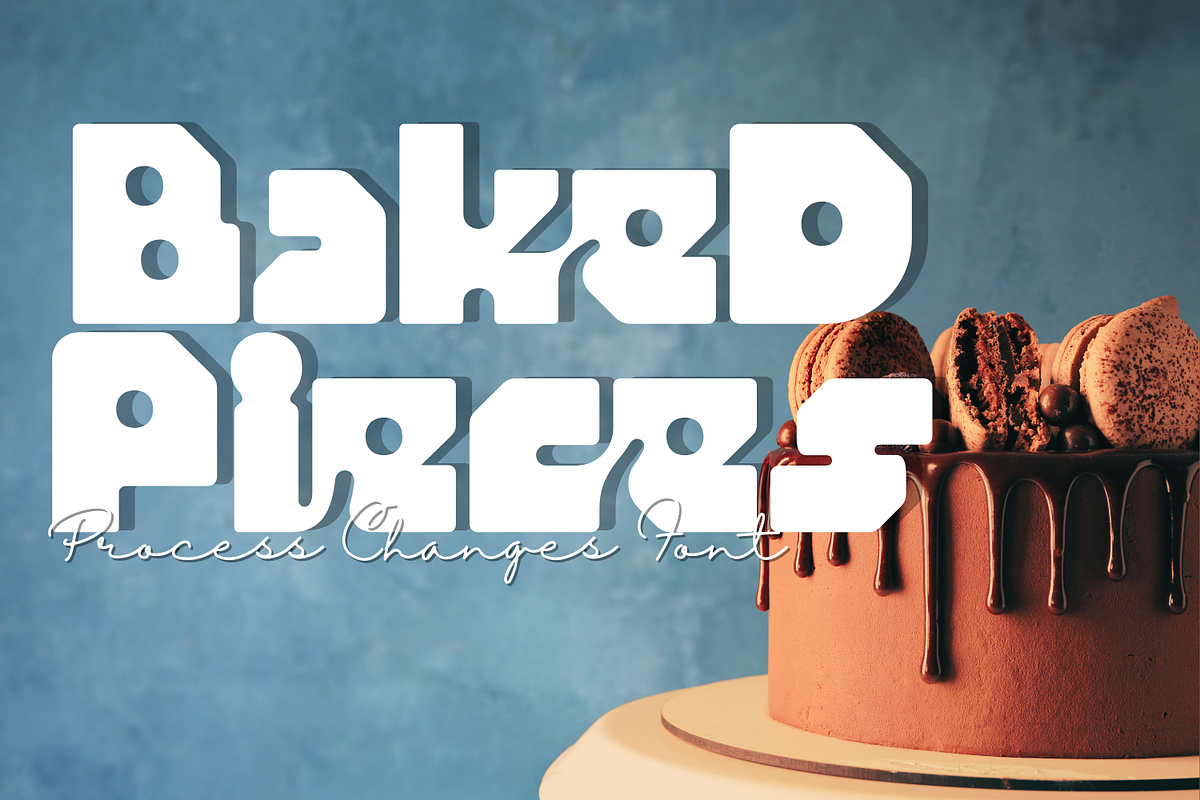 Process Changes - Funky Font, a Sans Serif Font by 177Studio (Photo 6 of 8)