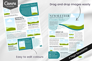 Canva Business Newsletter Templates, an Email Template by PixelCraft (Thumbnail 3 of 16)