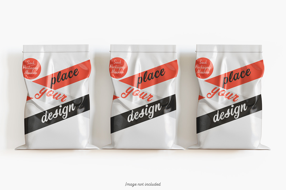 Sack Packaging Mockup Bundles, a Packaging Mockup by Ambo Ampeng (Photo 19 of 21)