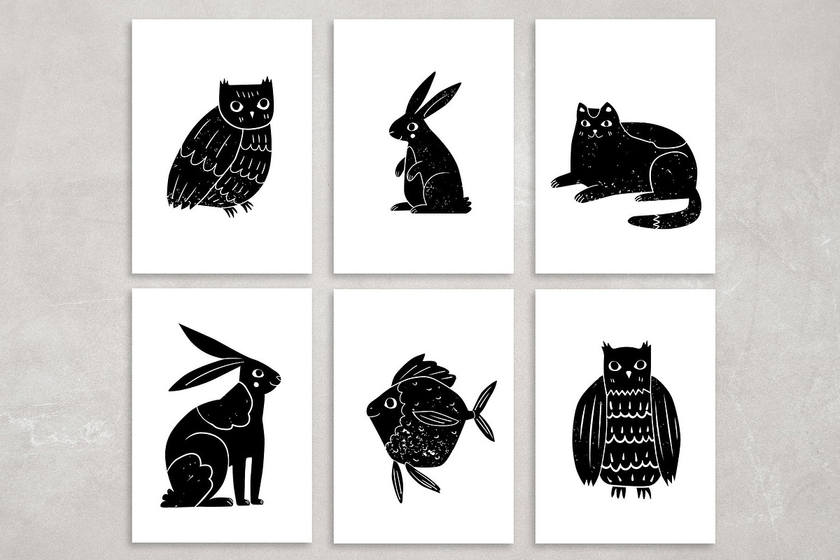 Cute animals BUNDLE, an Animal Illustration by Mii Lab (Photo 19 of 20)