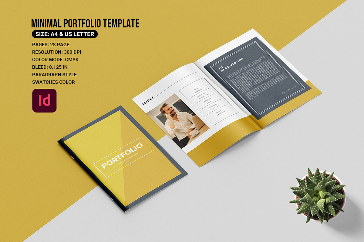 Design Portfolio, a Brochure Template by retrographix (Photo 1 of 9)