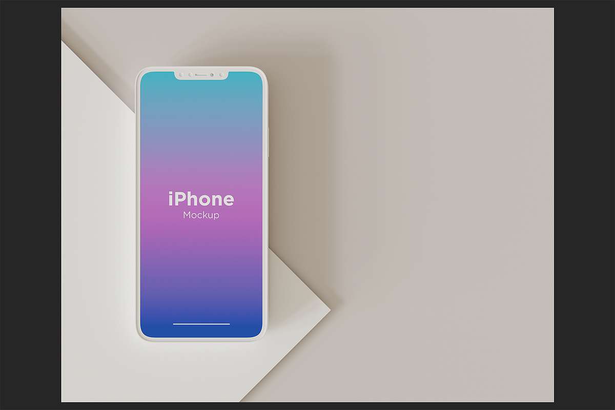 Clay iPhone Mockup Set 1, an iPhone Mockup by Muhazdinata (Photo 9 of 9)