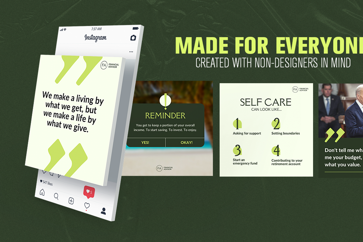 Canva Social Media Templates, a Social Media Template by Florentiknows (Photo 4 of 4)