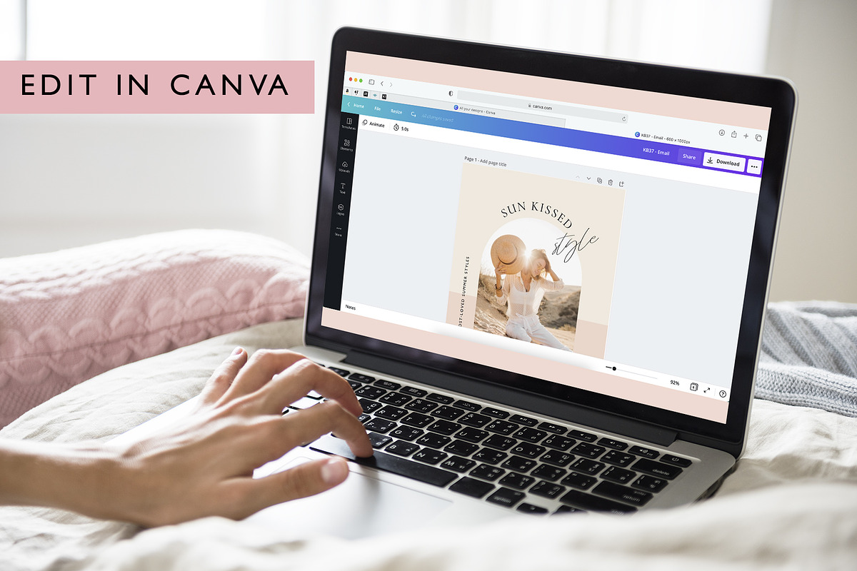 Neutral Email Marketing Template, an Email Template by KikiBunnyCreative (Photo 4 of 7)
