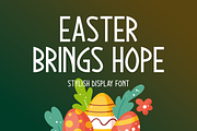 Easter Brings Hope Typeface, a Sans Serif Font by Seemly Fonts (Thumbnail 1 of 5)