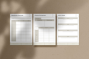 Interactive Business Strategy Sheets