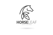 Horse leaf logo, a Branding & Logo Template by Logocreative (Thumbnail 3 of 3)